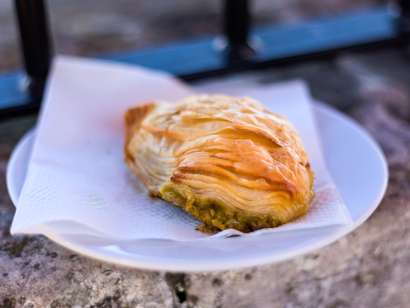 Maltese Pastizzi with Pea Filling